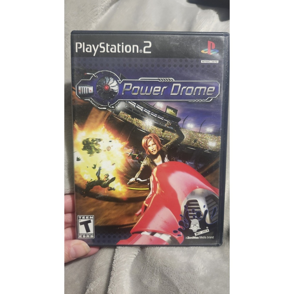 Power Drome PS2 Playstation 2‎ Video Game Complete CIB